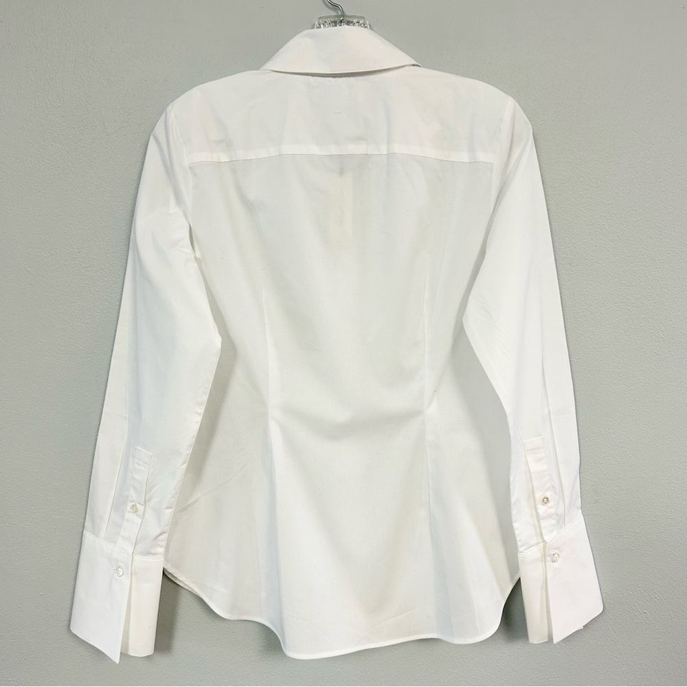 BR 🦴 Banana Republic Riley Italian Cuffed Menswear Shirt - Mtpl Sizes - Picture 7 of 7